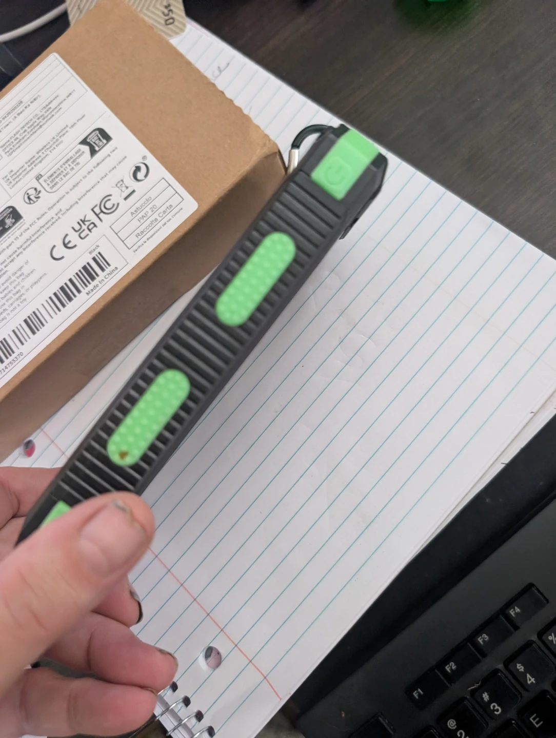 Solar Power Pack with compass, USB and Flashlight - photo 4