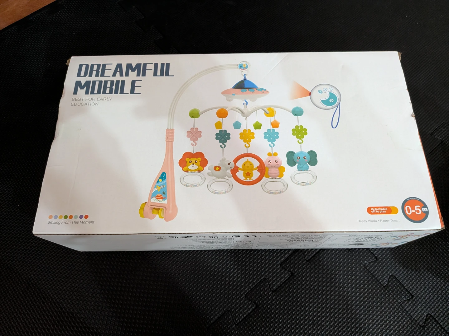 Dreamful mobile baby mobile with music Crip toy - photo 2