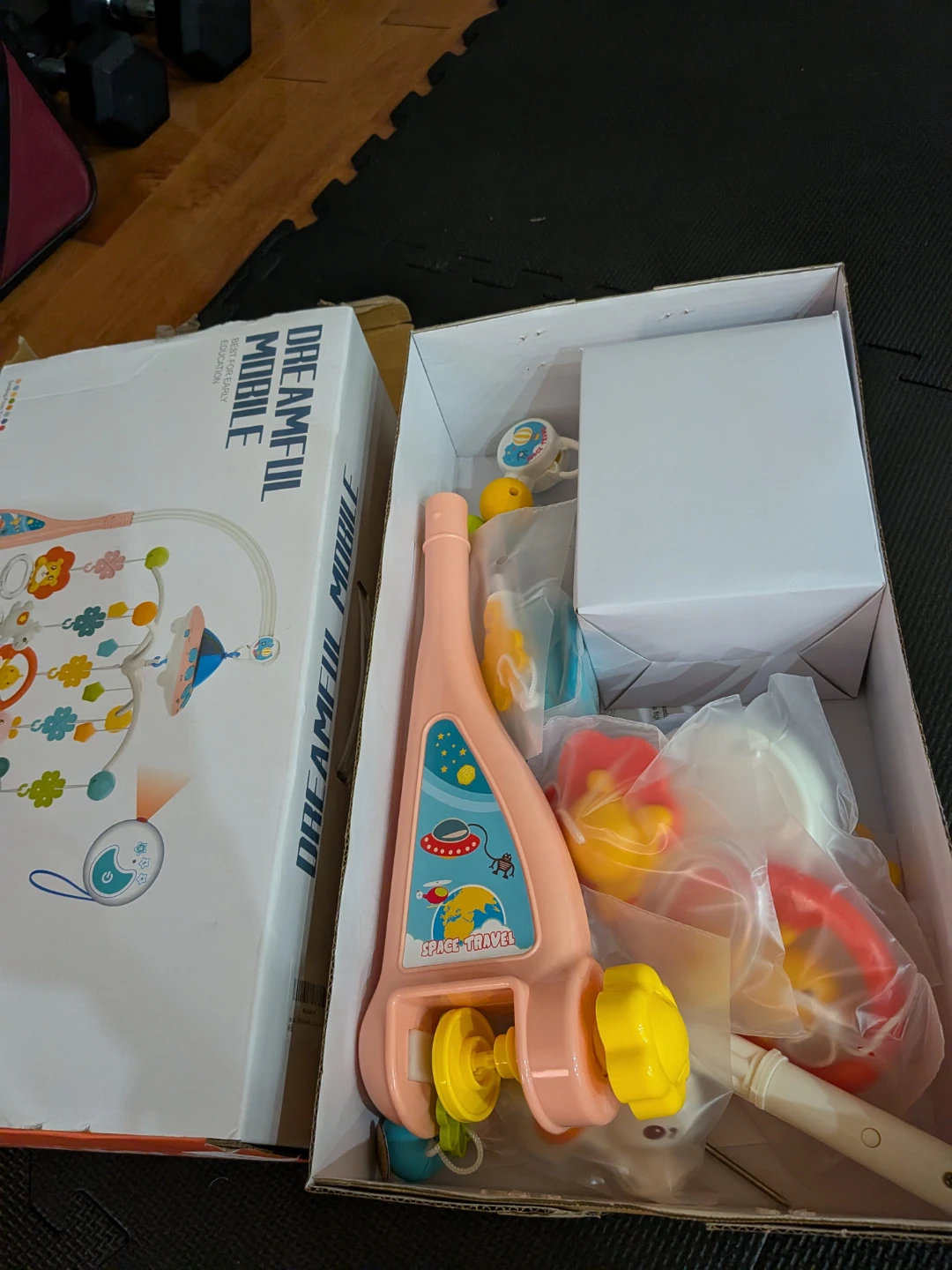 Dreamful mobile baby mobile with music Crip toy - photo 3