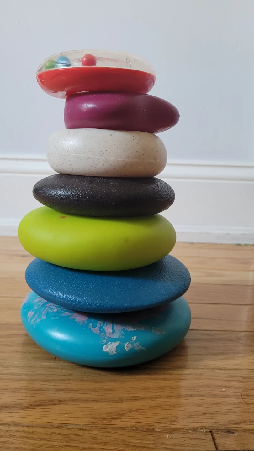 Wooden Stacking Rings Toy