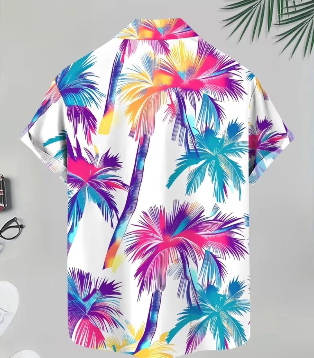 Men's Short Sleeve Hawaiian Shirt - photo 3
