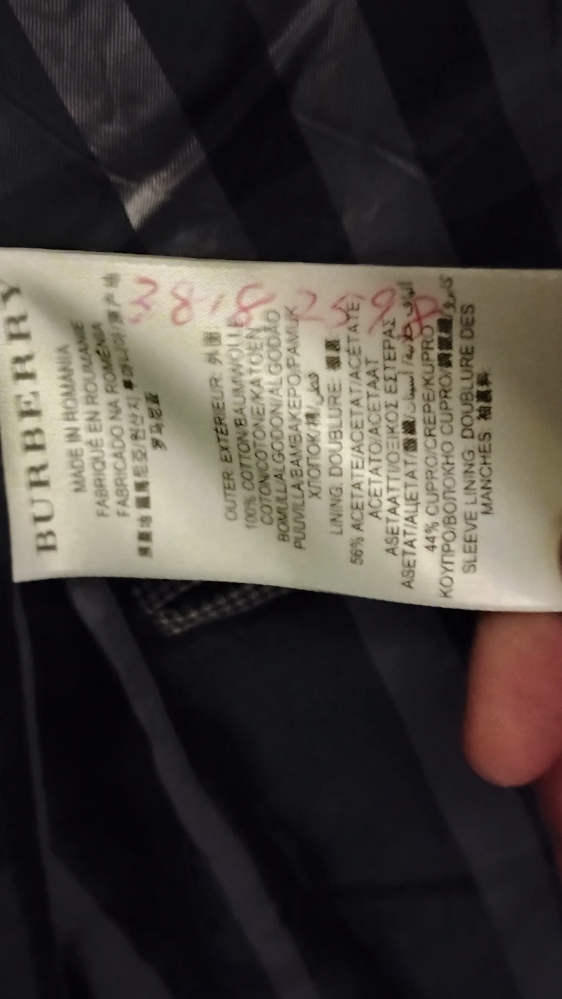 Burberry Trench Coat Size 52 - photo 5