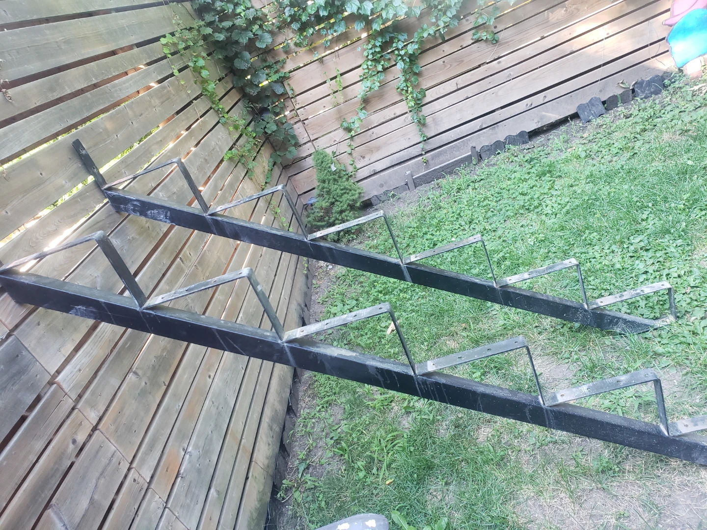 2 pcs Steel Stair Step Riser - 6  Step - photo 3