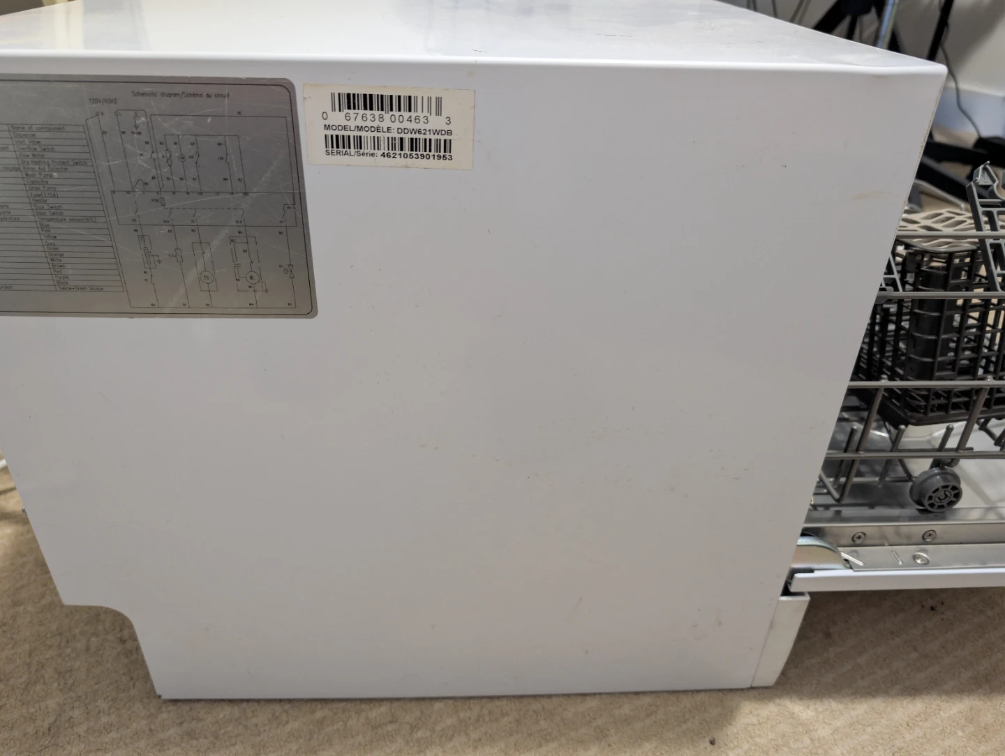 Danby portable dishwasher - photo 4