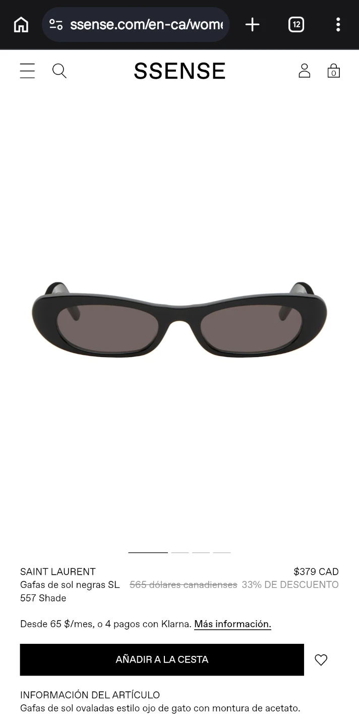 Saint Laurent SL 557 Shade Sunglasses - photo 4