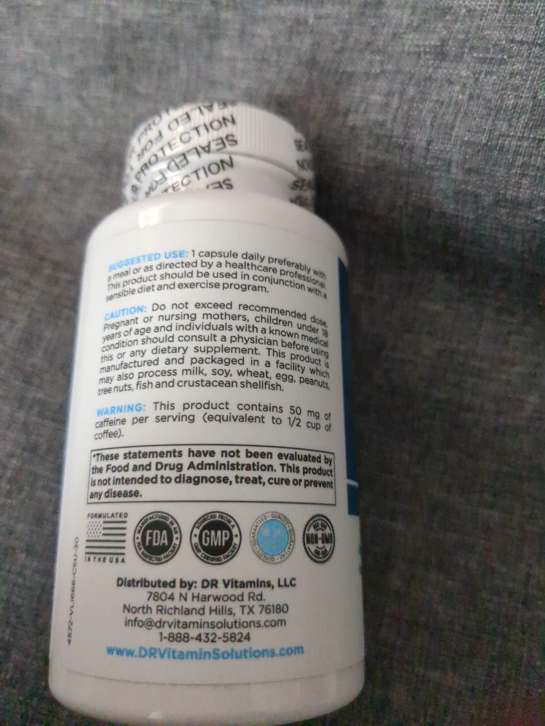 Dr. Vitamin Solutions Fat Burner Dietary Supplement 30 Capsules - photo 3