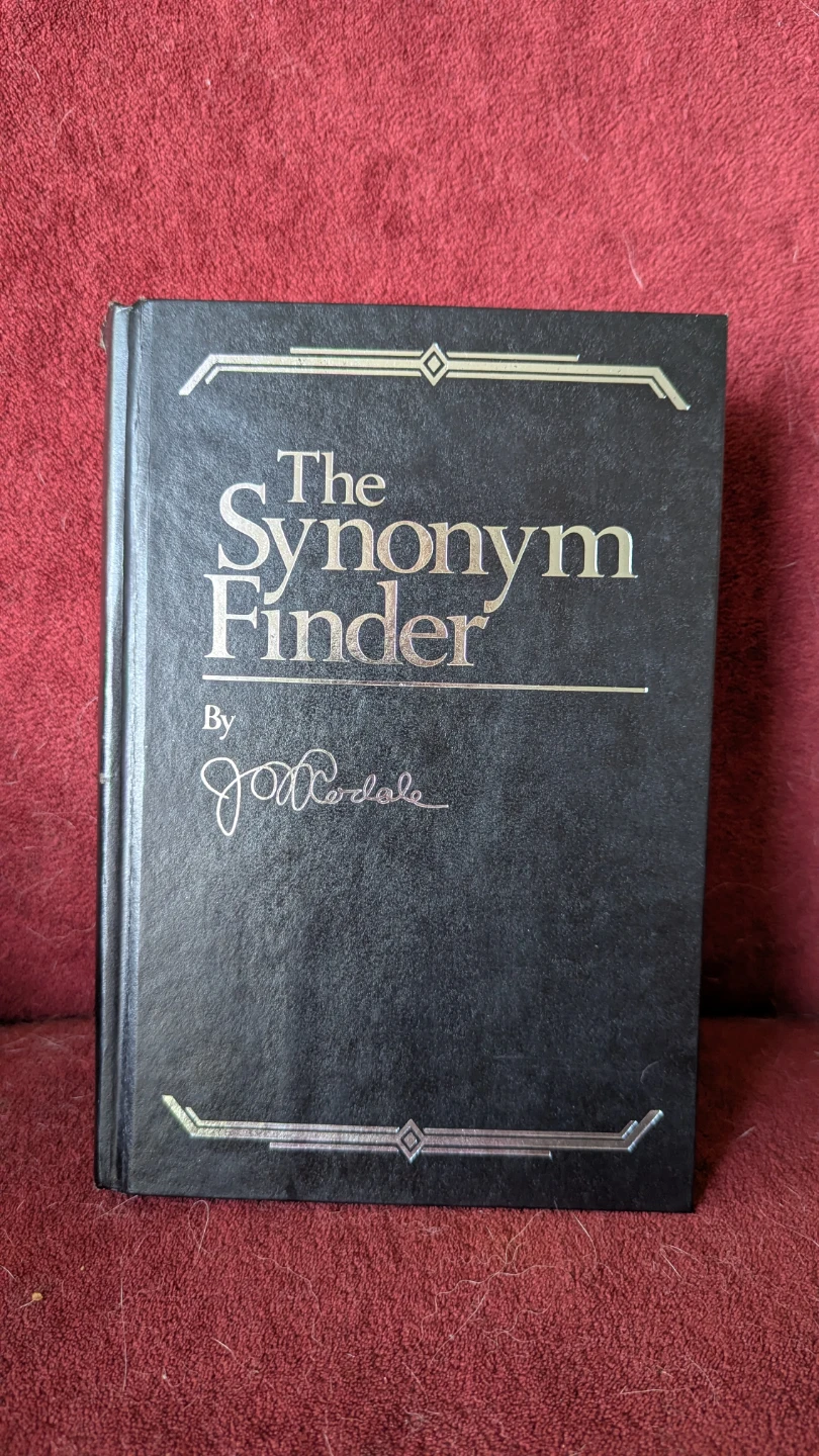 The Synonym Finder by J.I. Rodale Hardcover Book