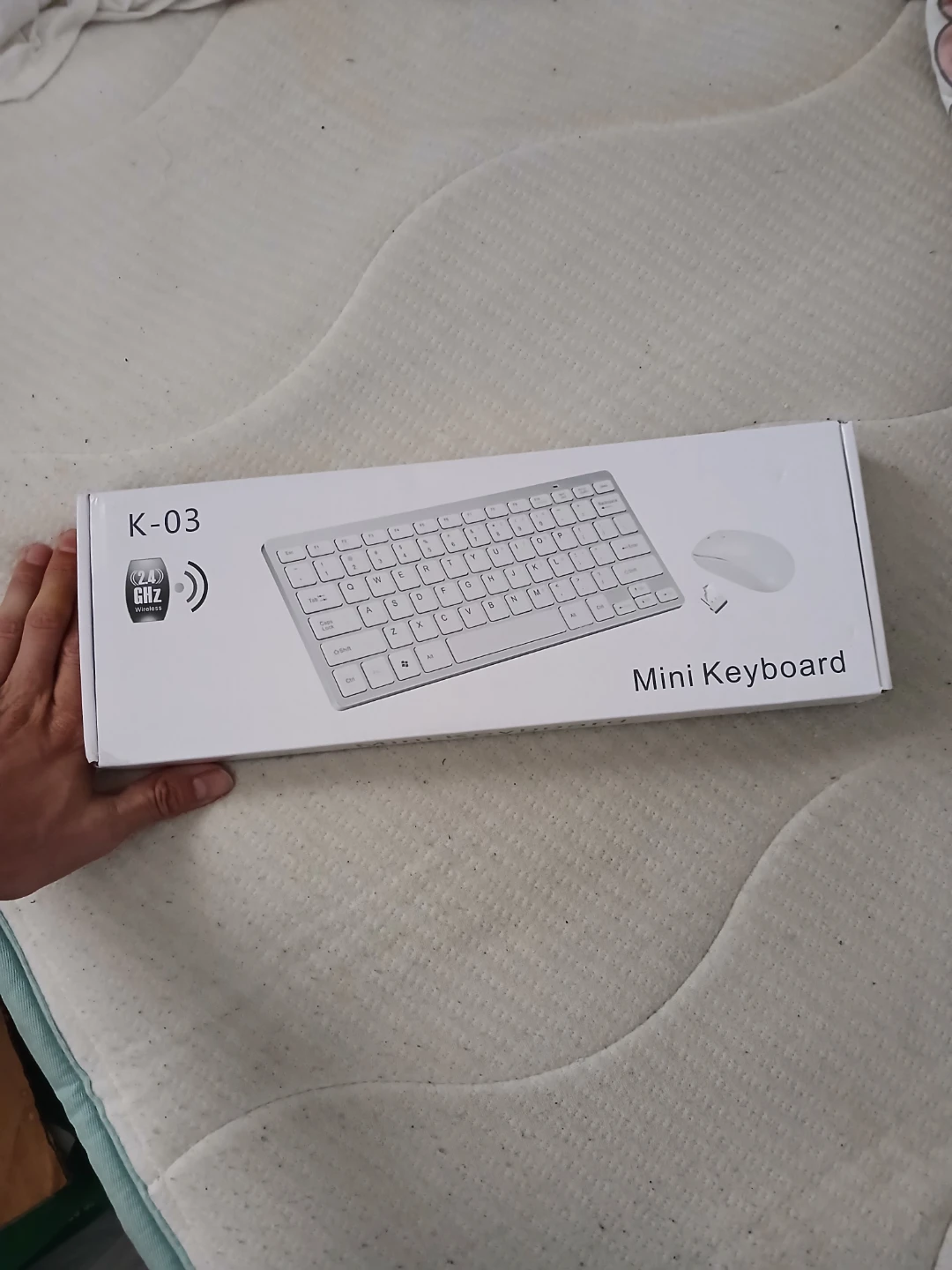 Black Mini Keyboard & Mouse Combo K-03