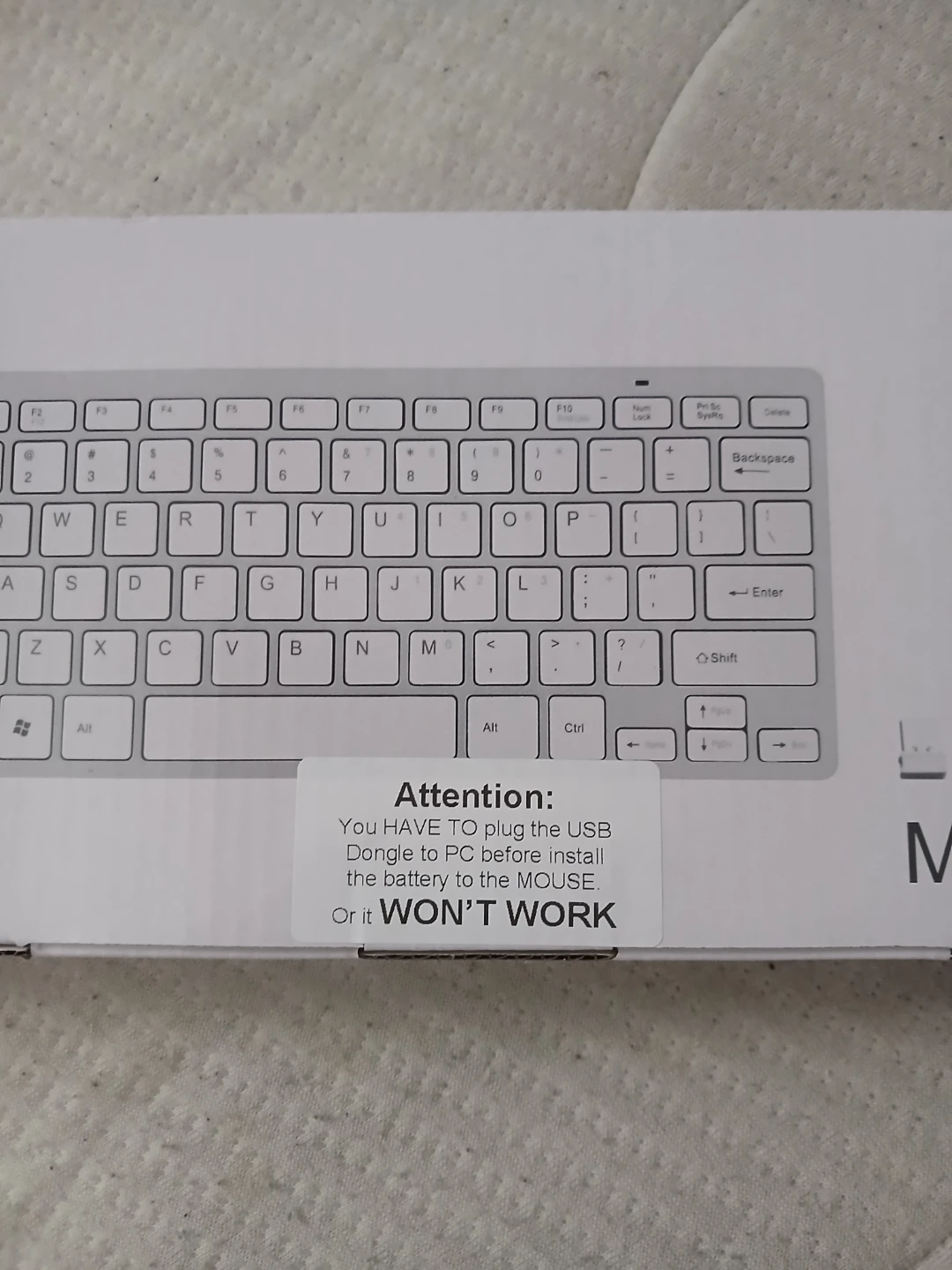 Black Mini Keyboard & Mouse Combo K-03 - photo 4