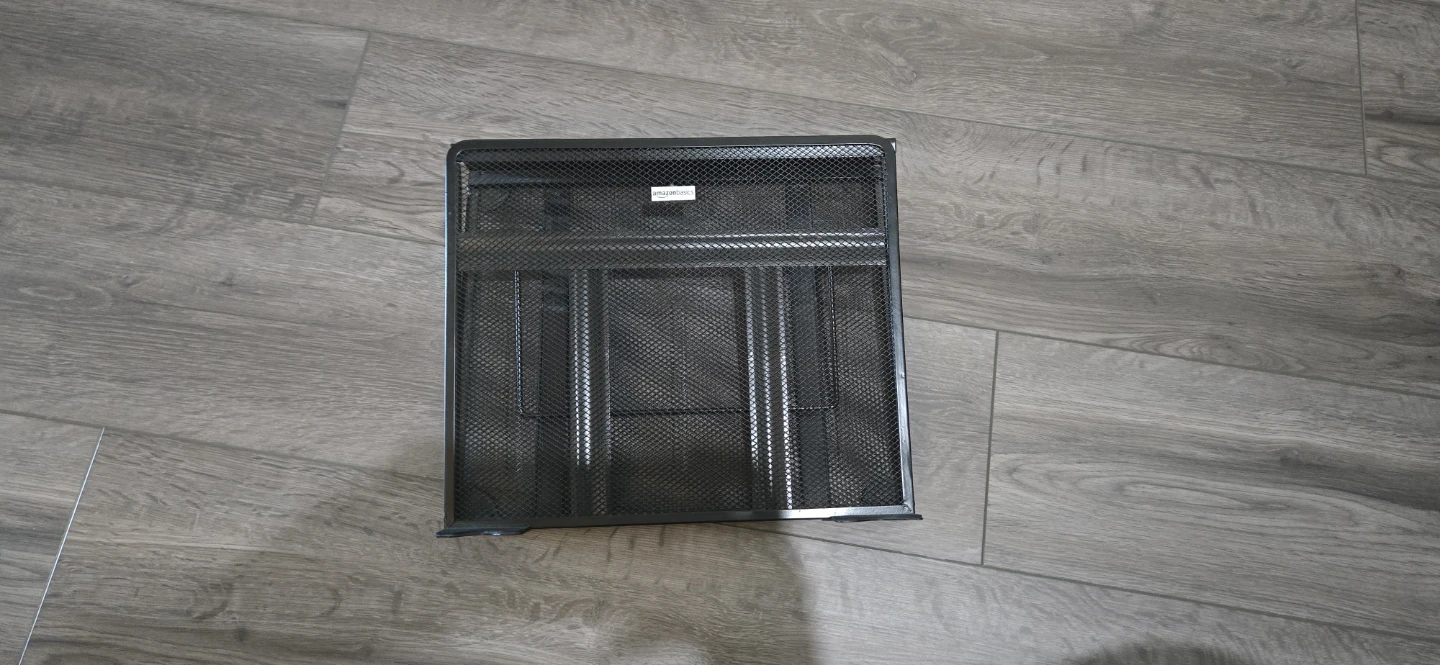 Black Mesh Laptop Stand