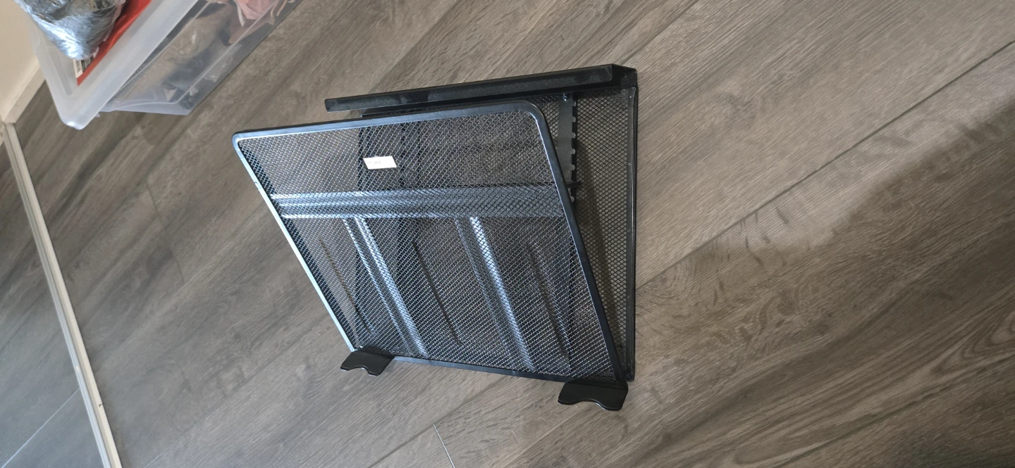 Black Mesh Laptop Stand - photo 3