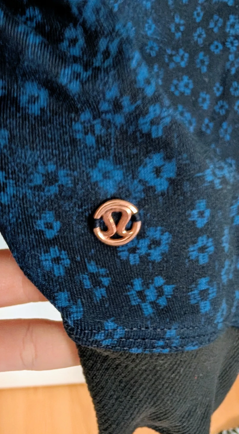 Lululemon Blue Zip Up Sweater - Women's Medium - photo 4