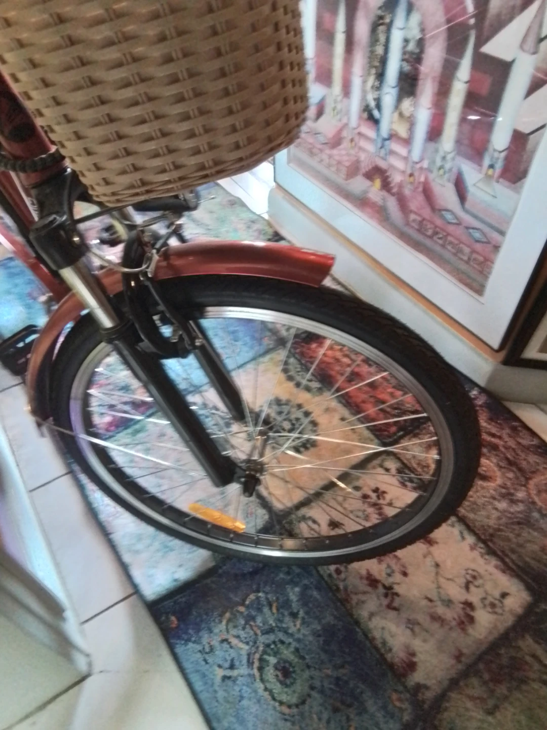 BRAND NEW: Daymak Paris 48V Deluxe Electric Comfort Bike - photo 4