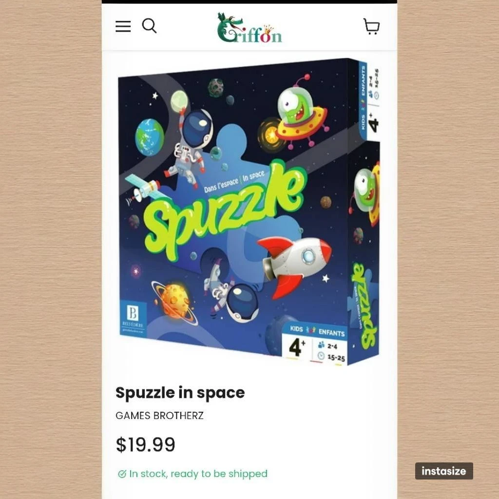 Spuzzle in Space Board Game - photo 2