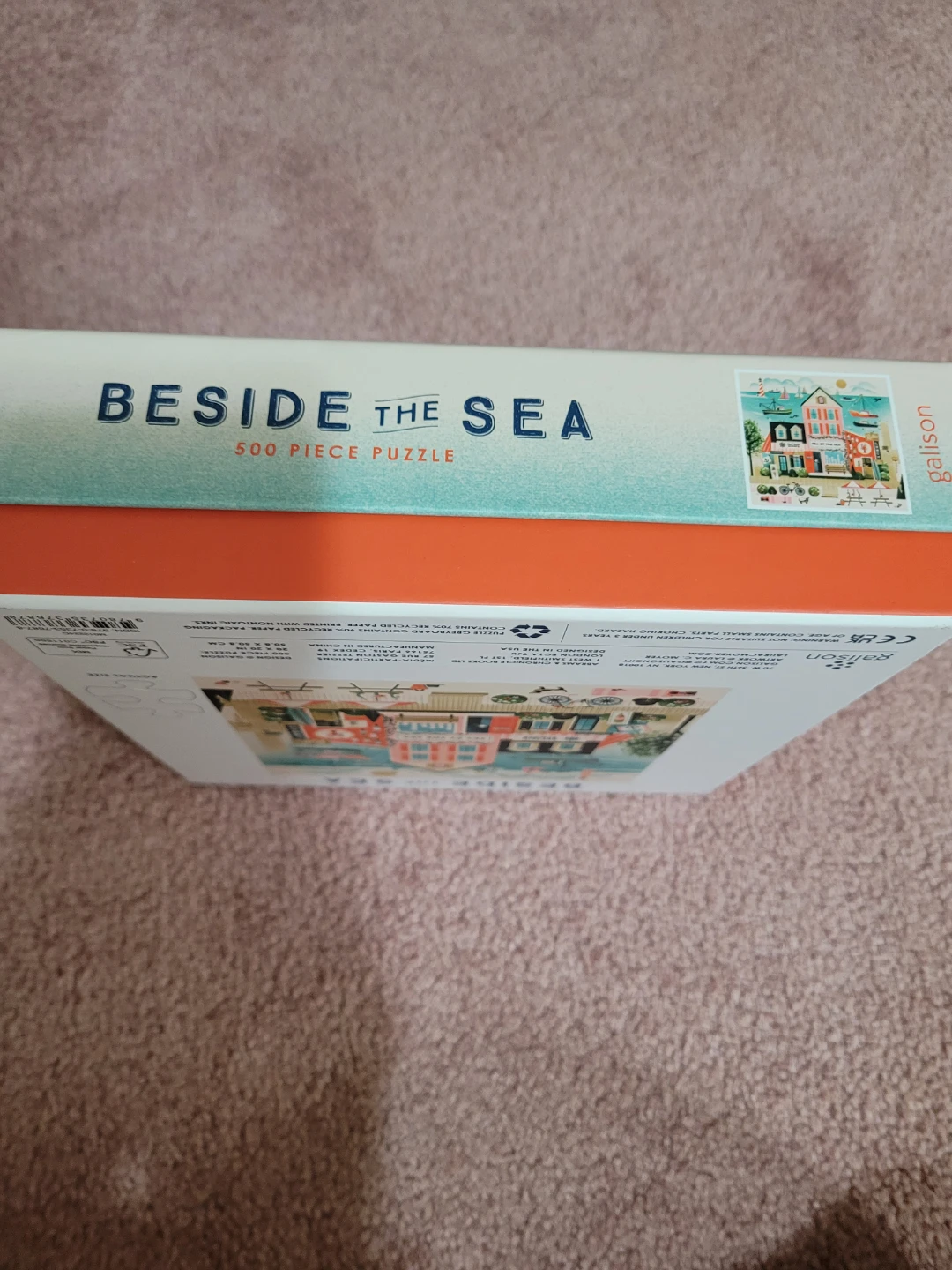 Galison Beside The Sea 500 Piece Puzzle - photo 4