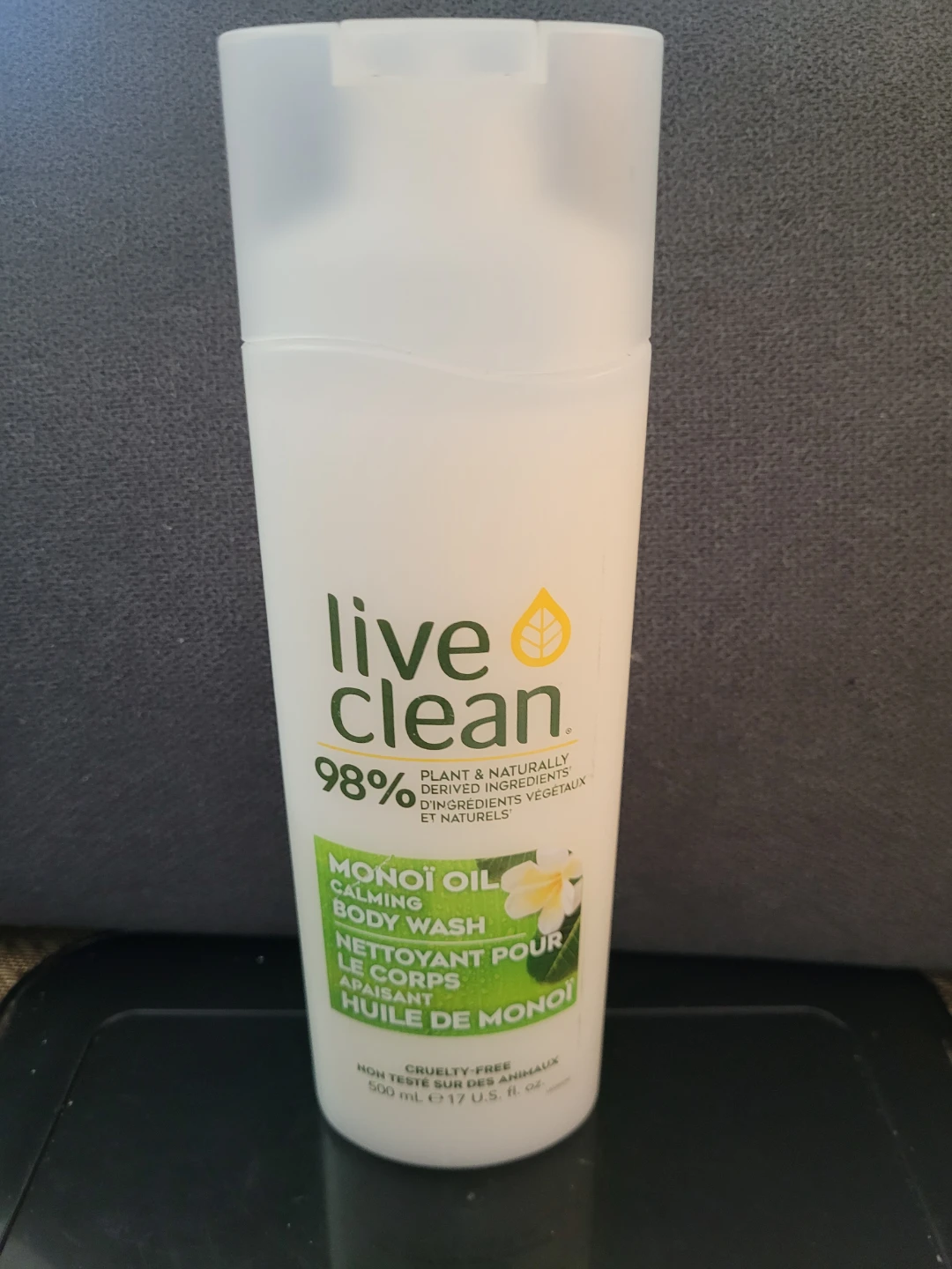 Live Clean Monoi Oil Calming Body Wash 500 mL