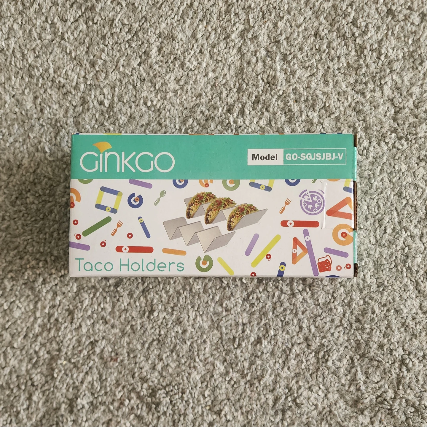 Ginkgo Stainless Steel Taco Holders - NEW SEALED