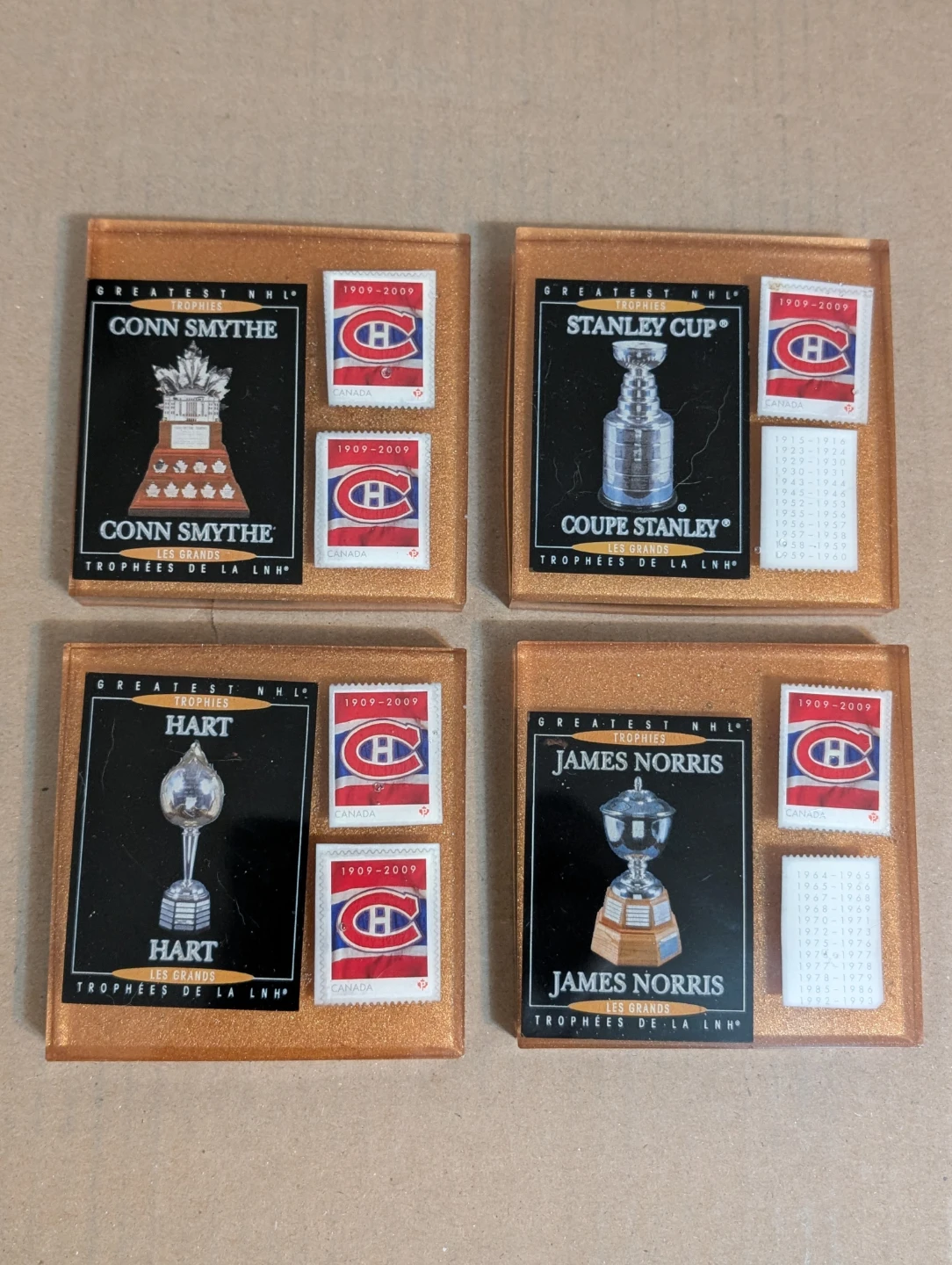 Lot of 4 Man Cave Coasters - photo 3