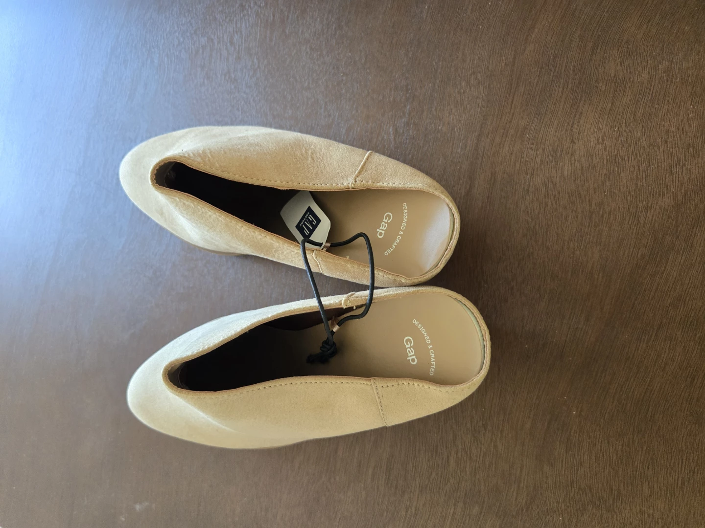 NWT GAP Women's Tan Suede Mules - Size 8 - photo 3