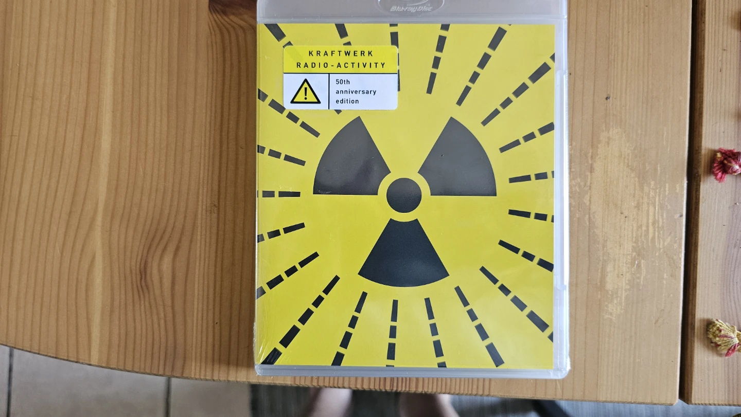 Kraftwerk Radio-Activity 50th Anniversary Edition Blu-ray