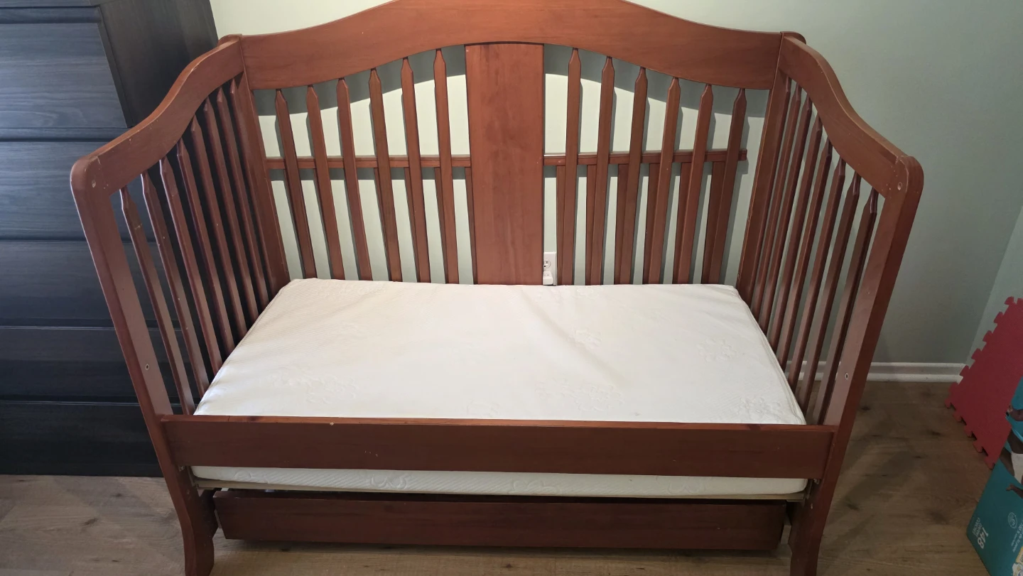 Baby crib with mattress, 3 in 1 - photo 3