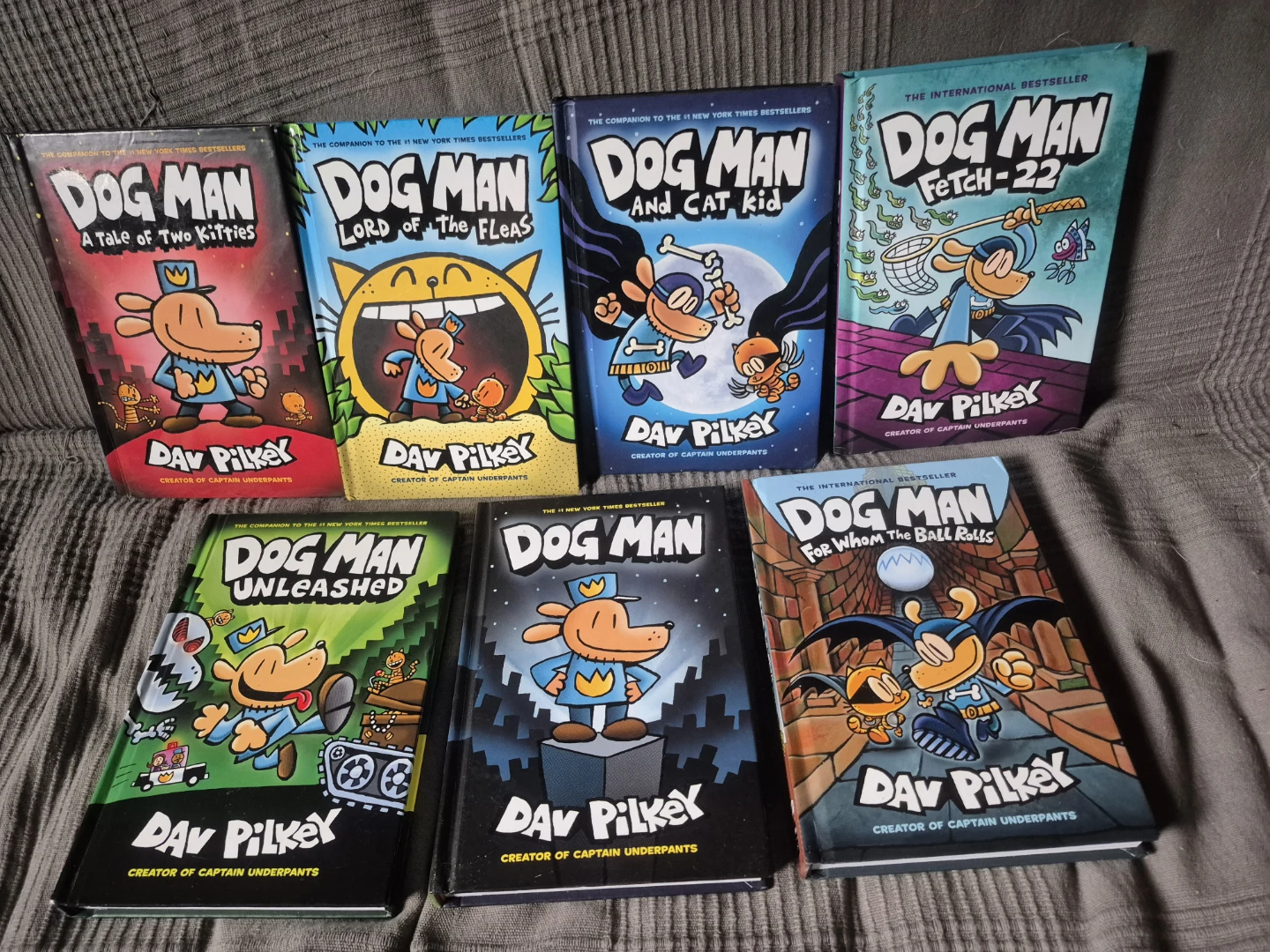 Dog Man Book Series Collection (7 books)