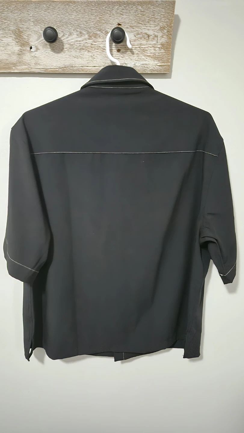 D&F Ricky Singh Black Button-Up Shirt - Medium - photo 3