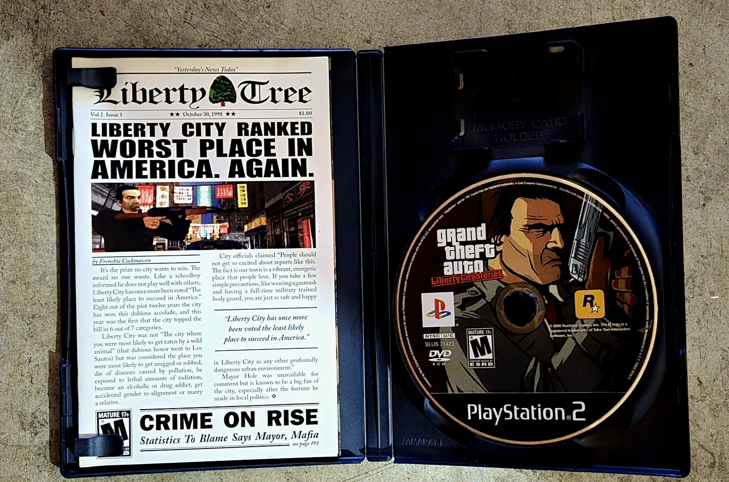 Grand Theft Auto: Liberty City Stories - PlayStation 2 Game - photo 3