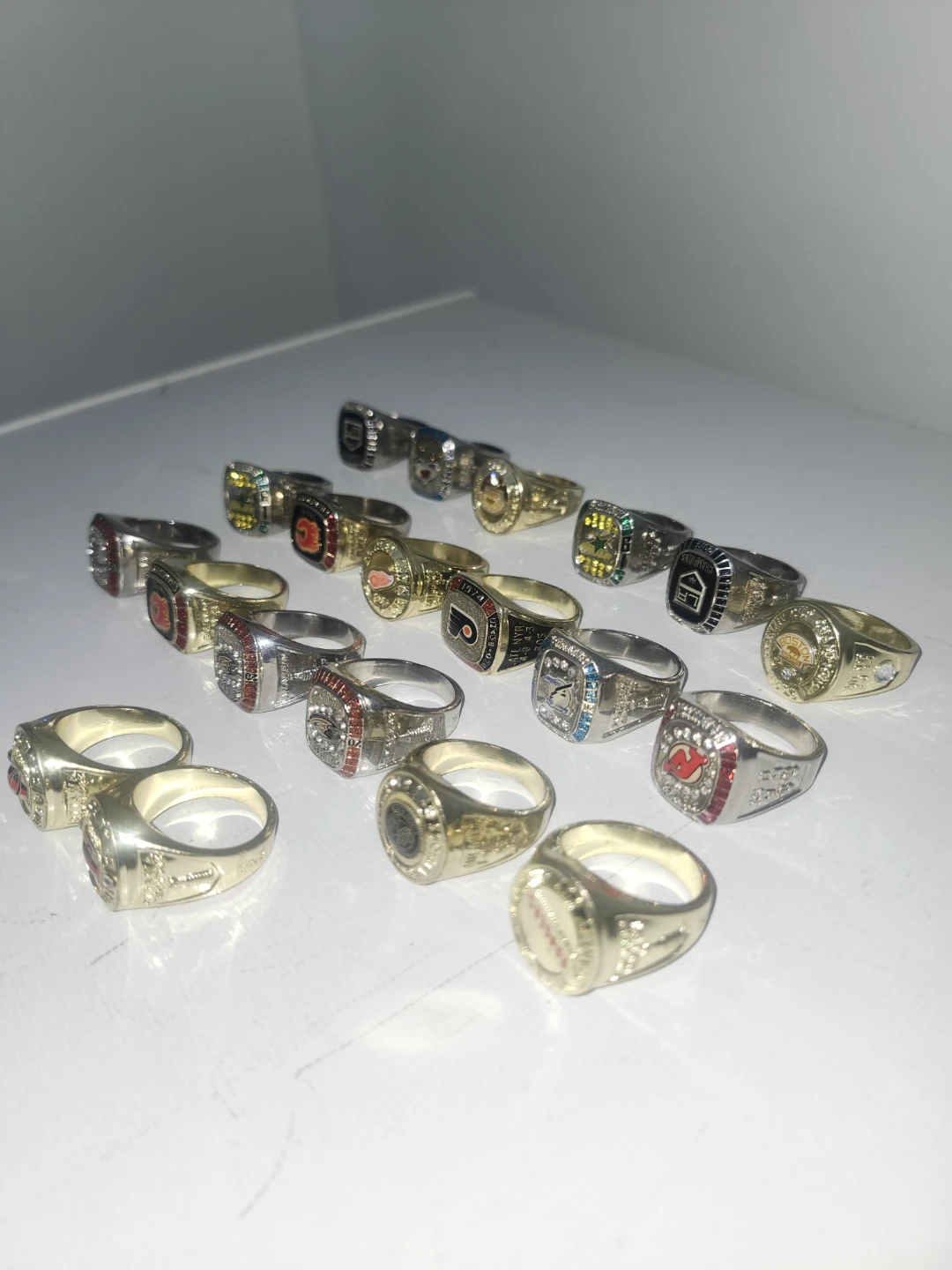 Collection of NHL Rings
