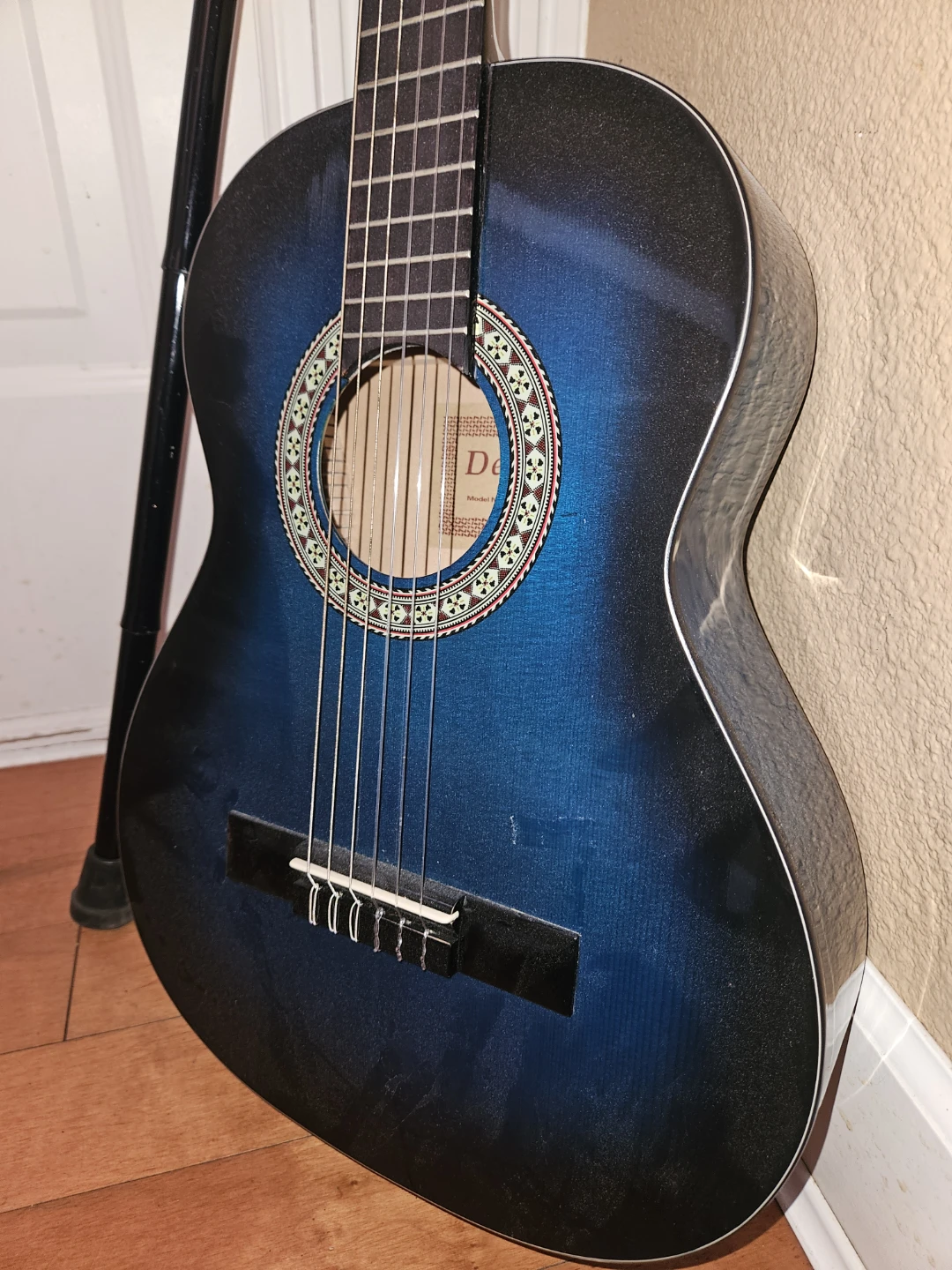Blue Kids Acoustic Guitar - photo 3