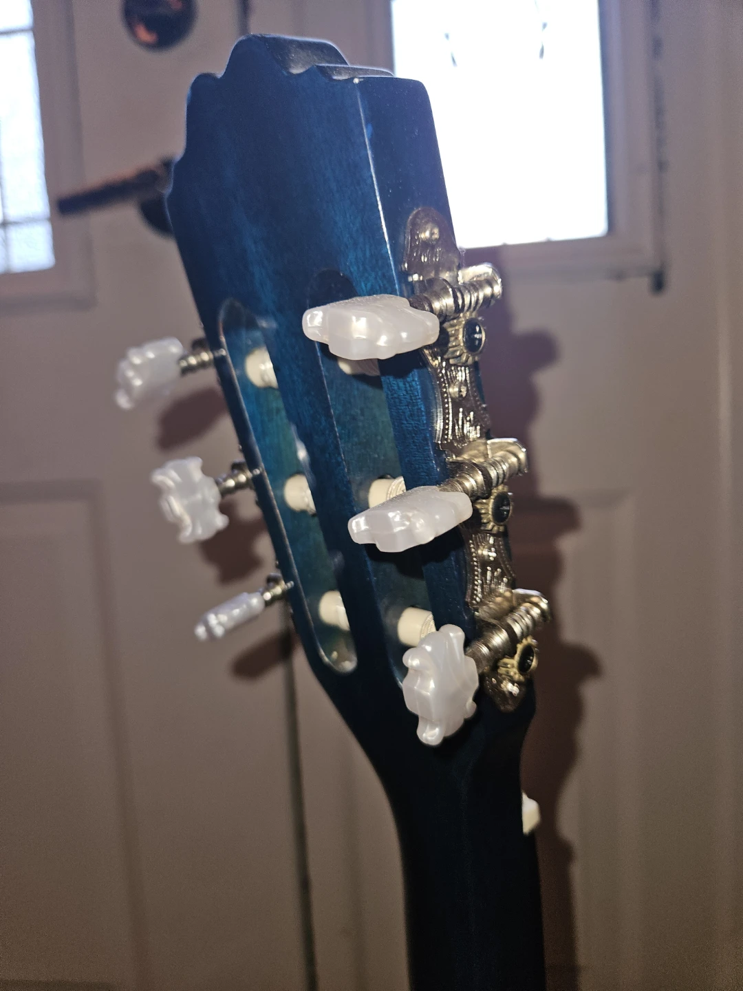 Blue Kids Acoustic Guitar - photo 5