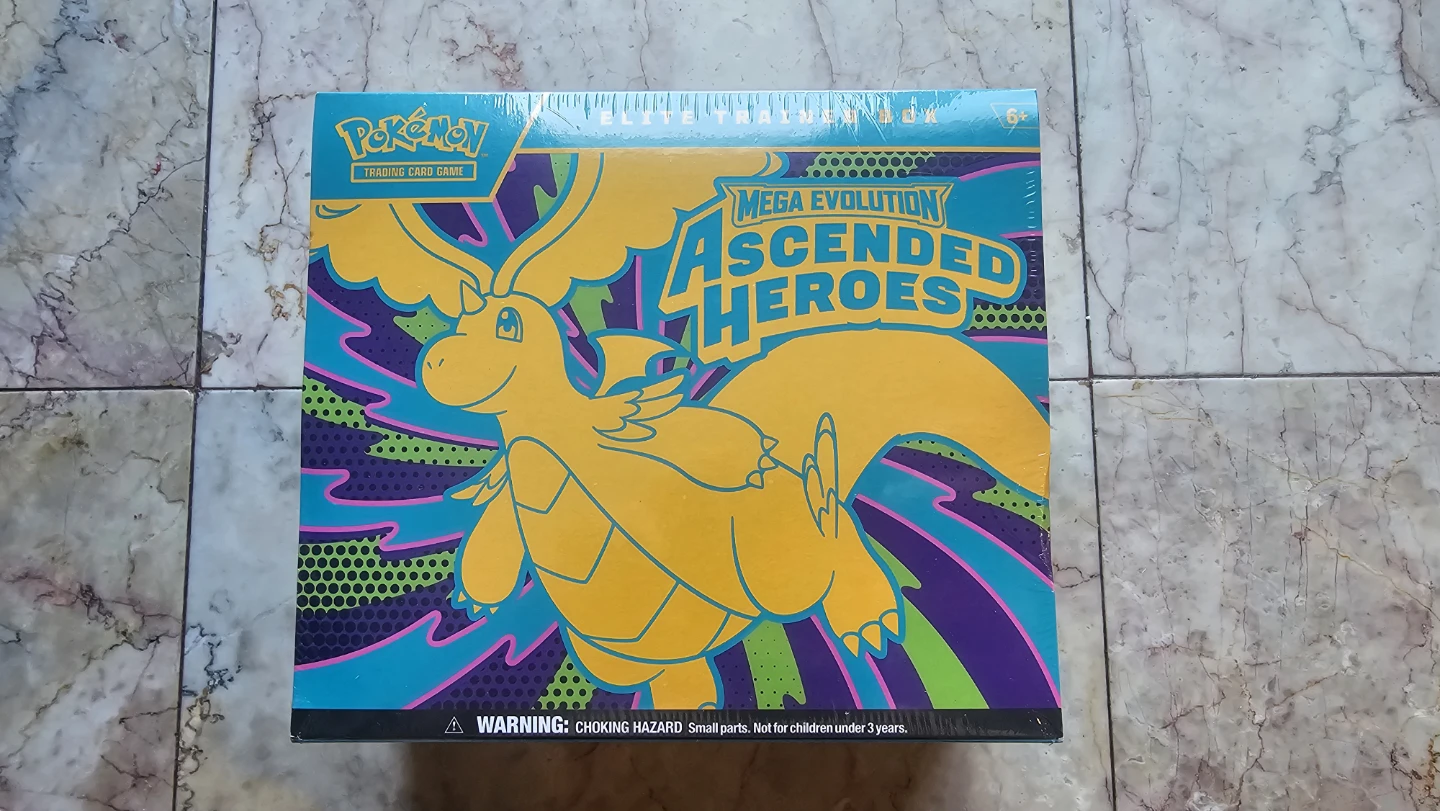 Pokemon TCG Mega Evolution Ascended Heroes Elite Trainer Box