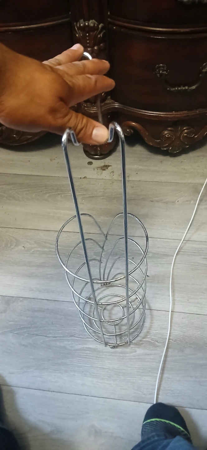 Wire utensil holder with handle - photo 2