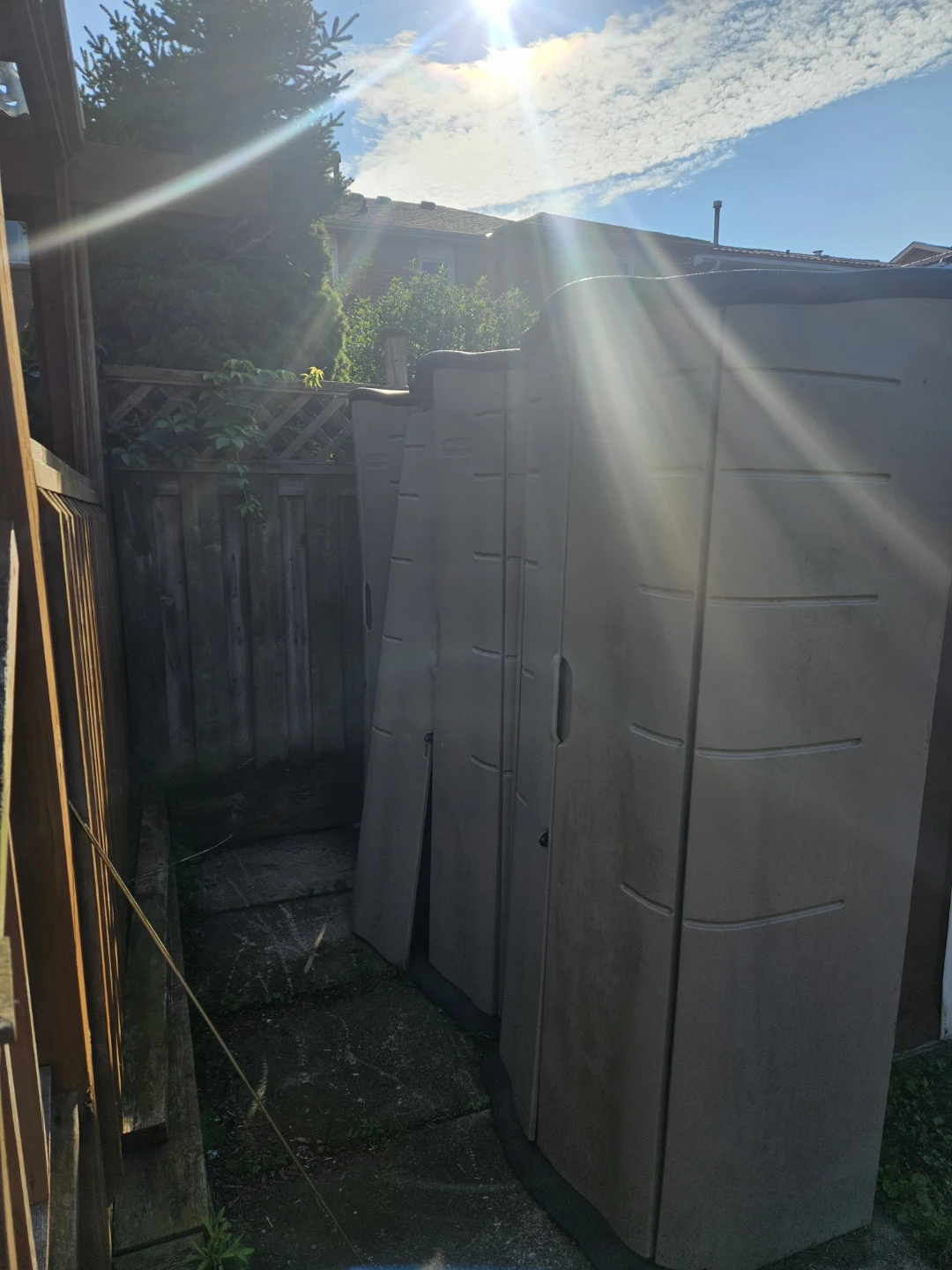 3 Suncast Storage Shed