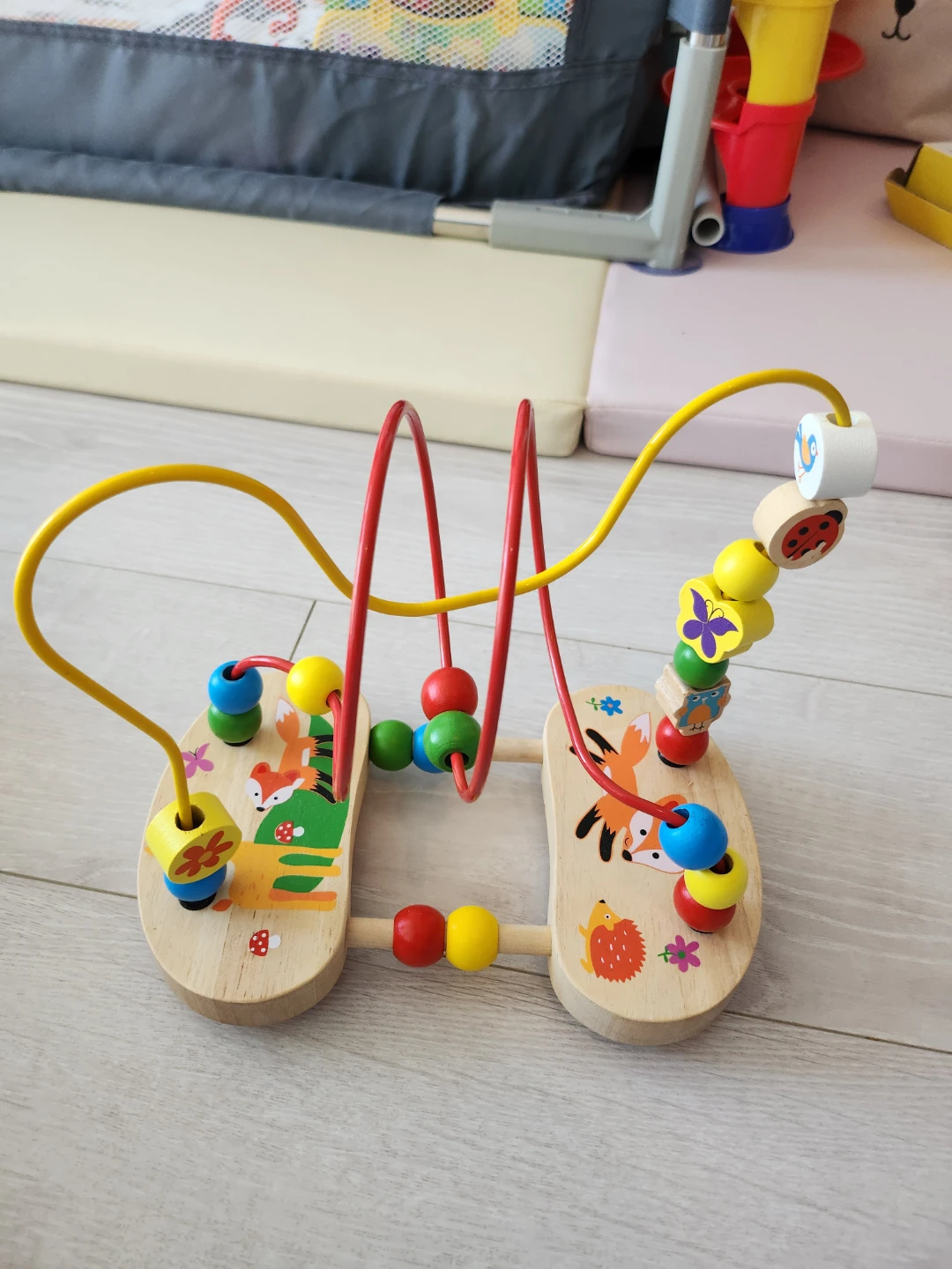 Wooden Bead Maze Toy