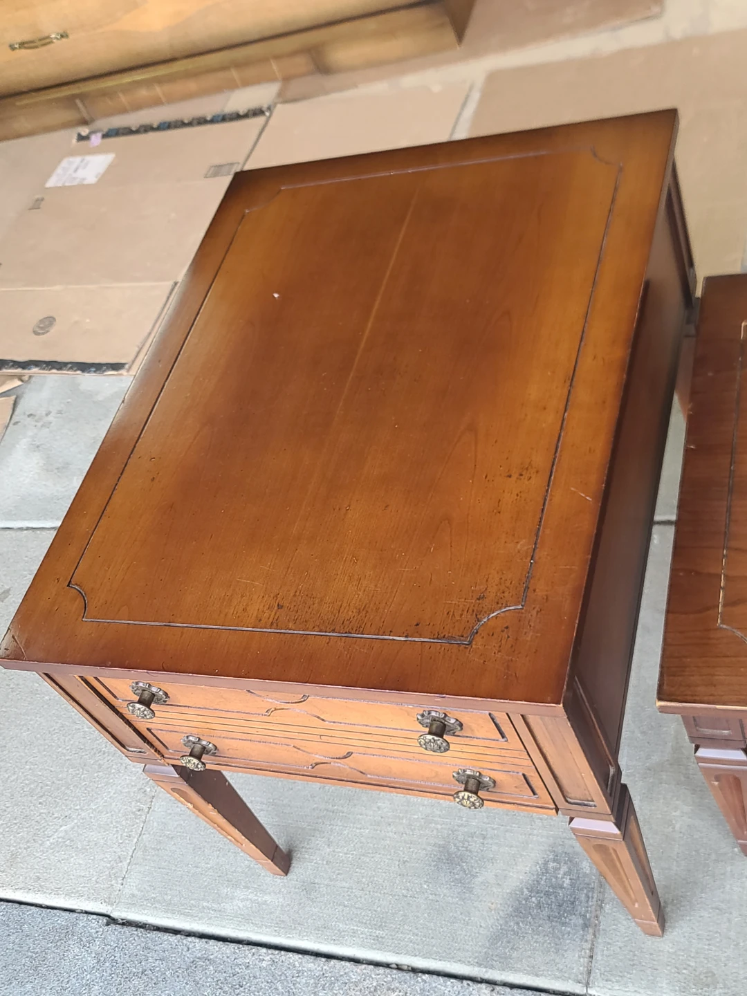 Vintage Coffee Table and End Table Set - photo 4