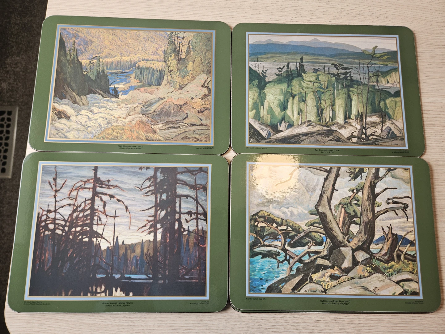 Group of Seven Landscapes Placemats by Jason - photo 2