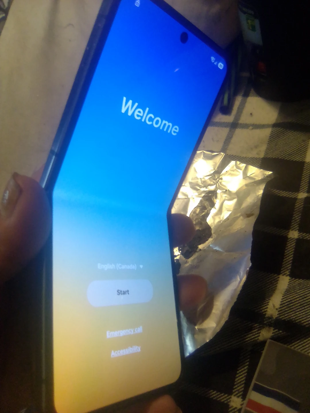 Smartphone Samsung z flip