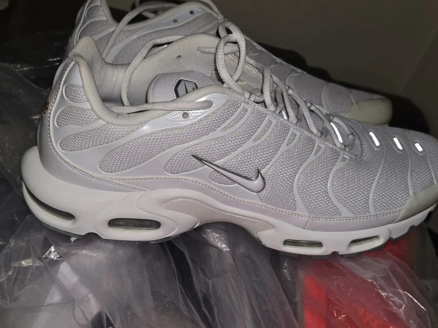 Nike Air Max Plus TN 'Pure Platinum' Sneakers