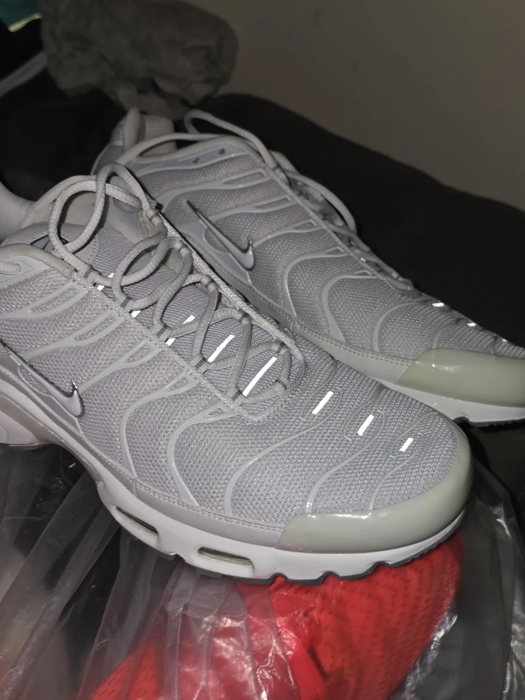 Nike Air Max Plus TN 'Pure Platinum' Sneakers - photo 2