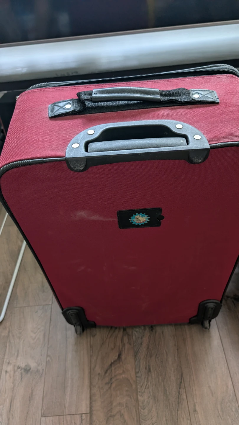 Cambridge Red Suitcase