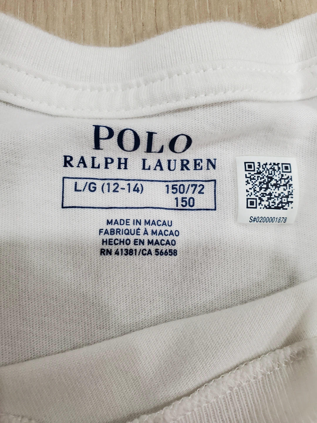 Polo Ralph Lauren Polo Bear Long Sleeve Shirt - Girls Size 12-14 - photo 3