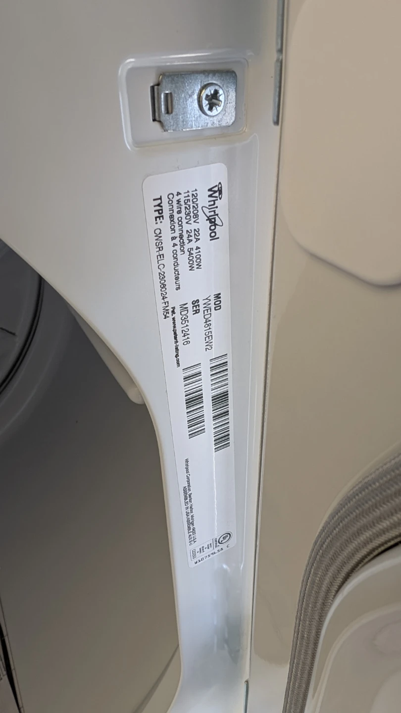 Whirlpool Dryer and Washer Set - photo 5