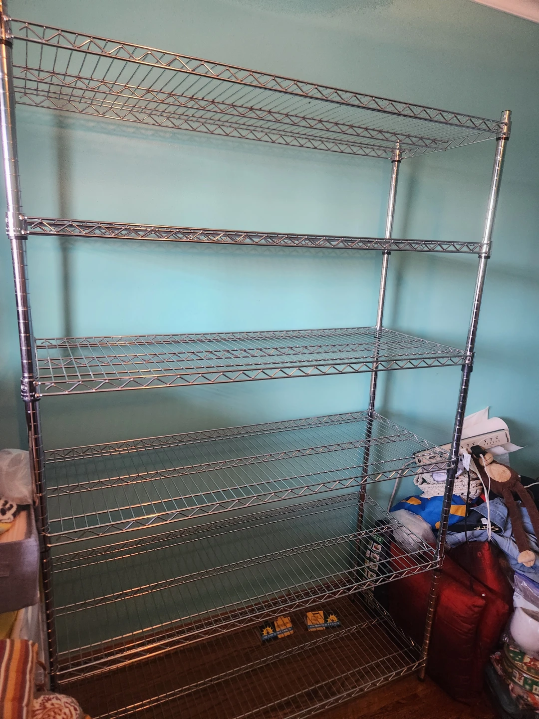 Wire Shelving Unit TODAY ONLY