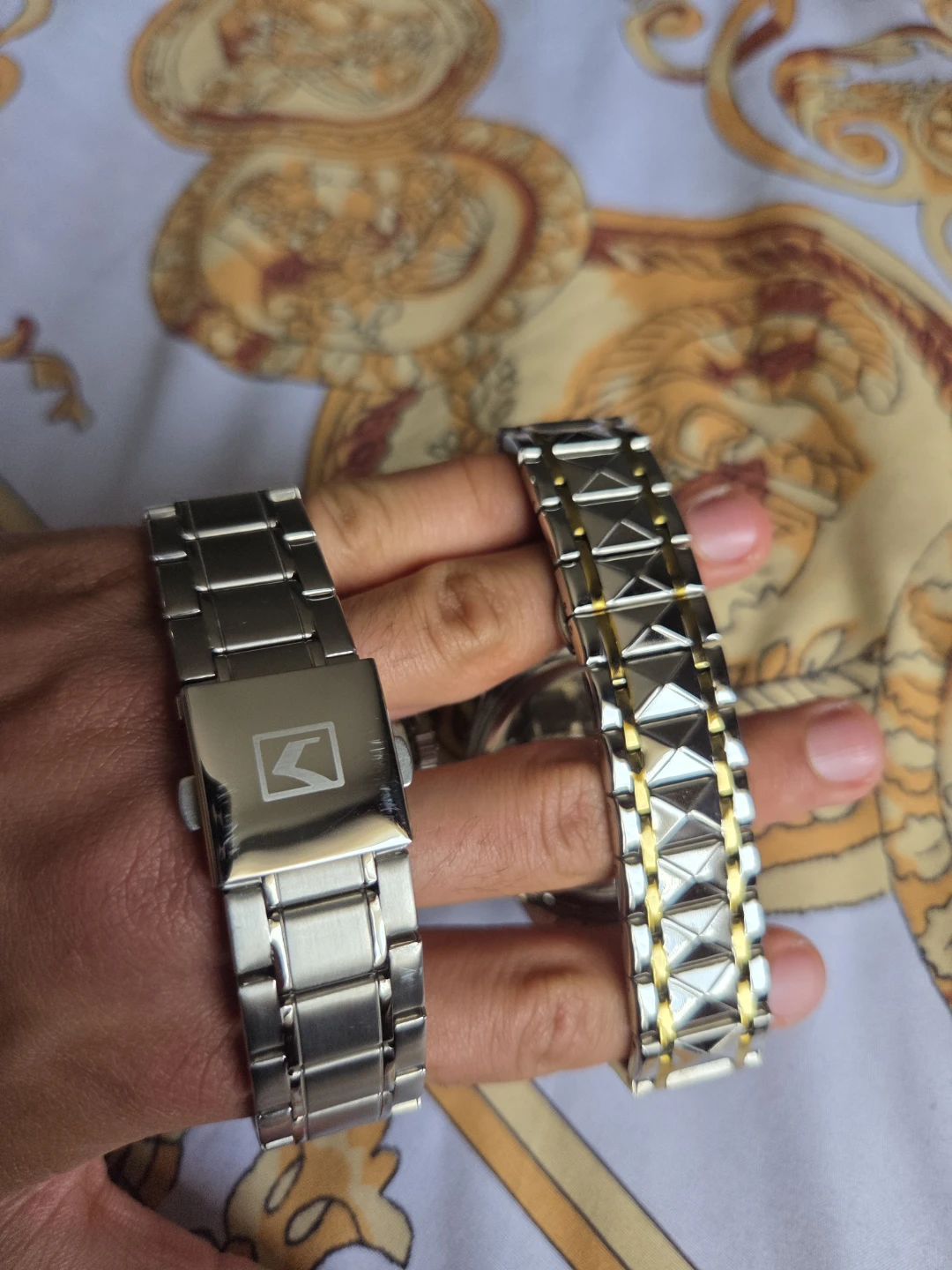 Curren & Presage Chronograph Watches - Silver & Gold Tones - photo 3
