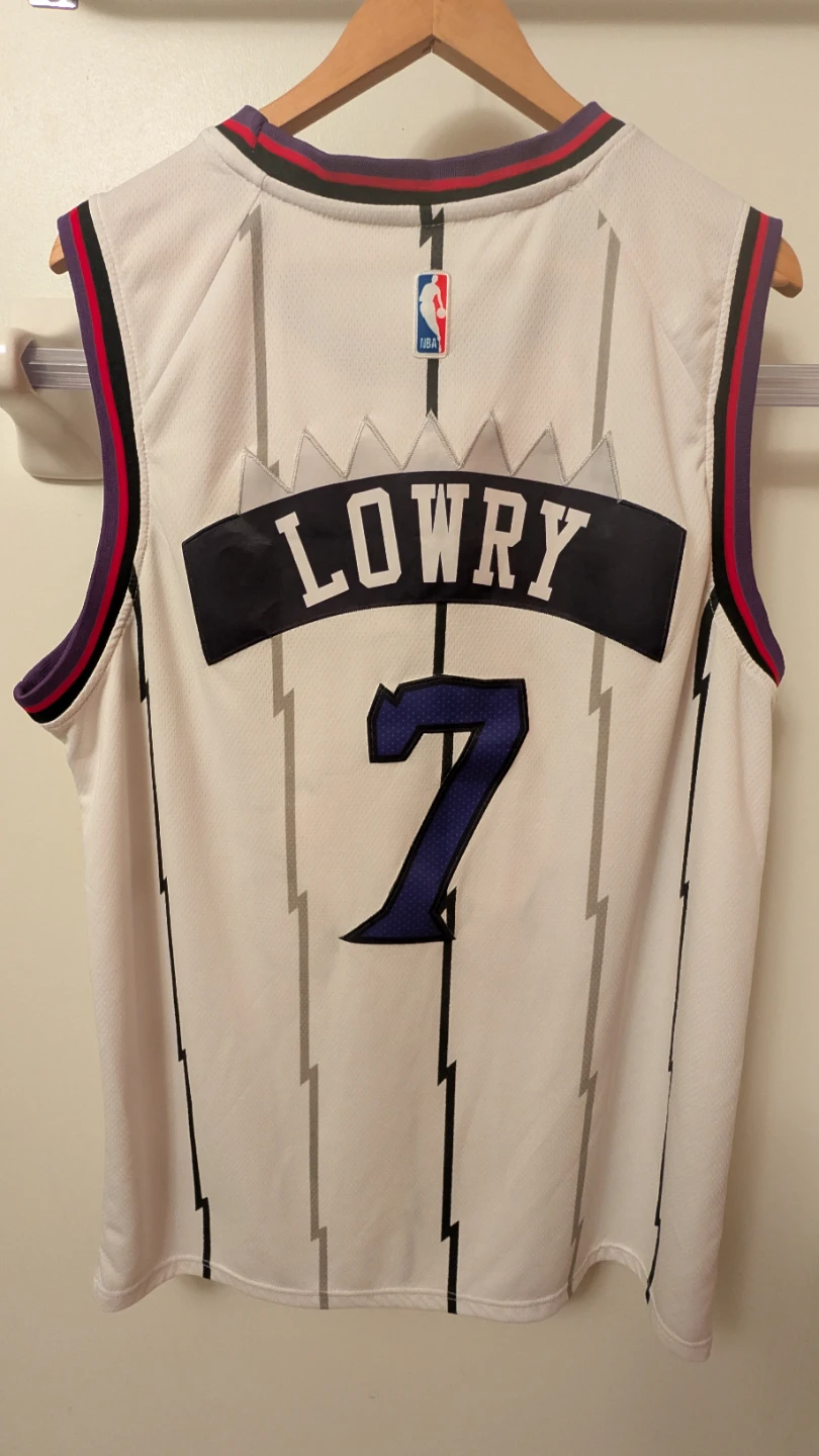 Toronto Raptors 25th Anniversary Kyle Lowry Jersey - photo 2