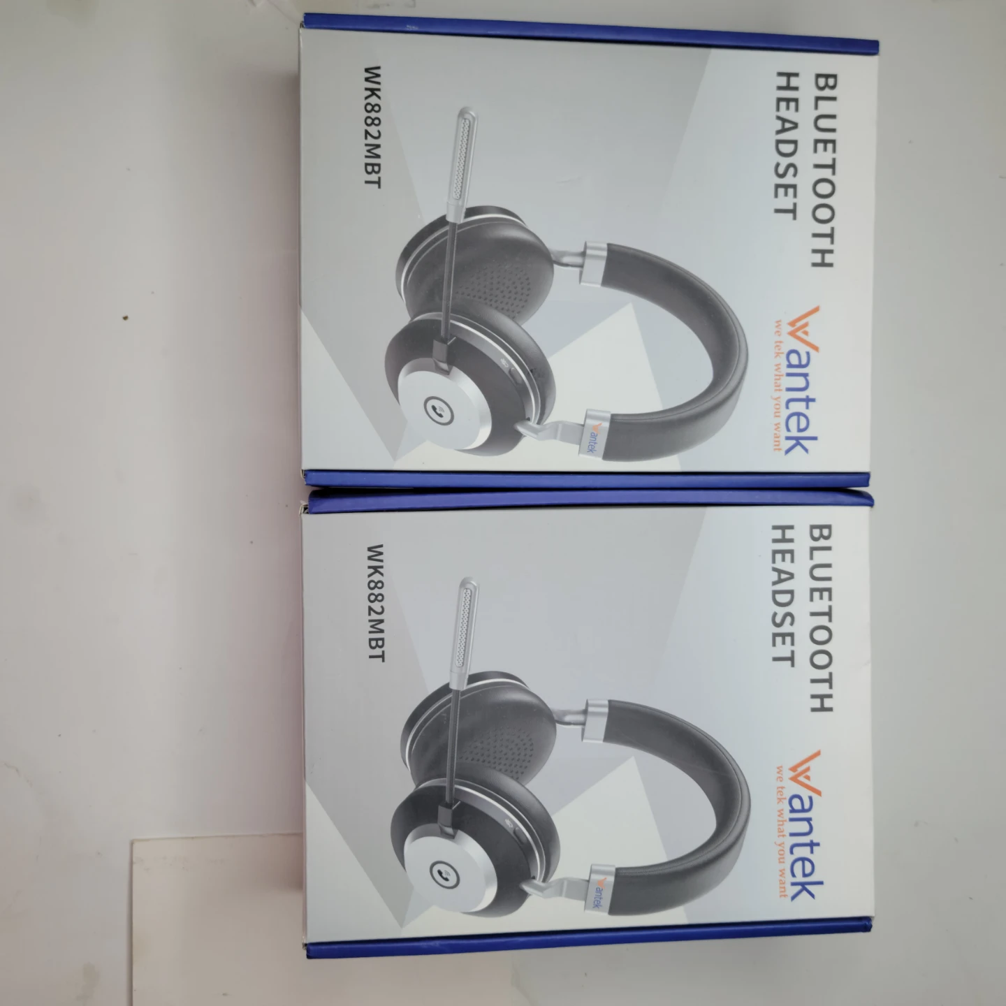 2 Wantek WK882MBT Bluetooth Wireless Headset