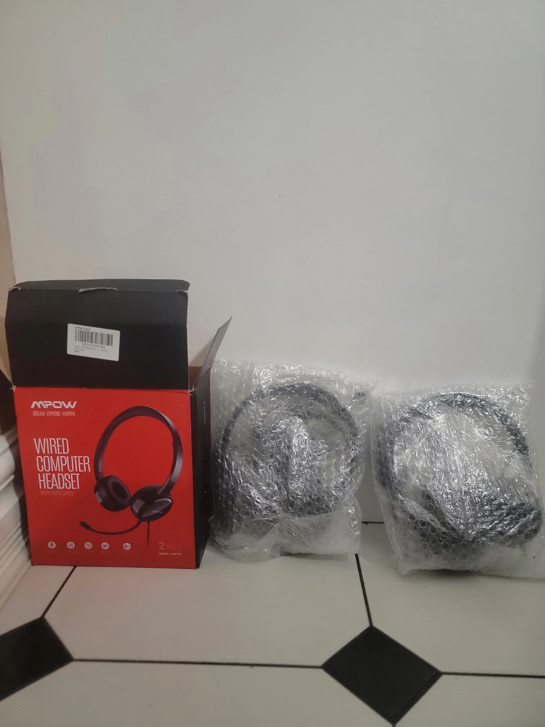 Mpow Wired Computer Headset sets of 2 headphones