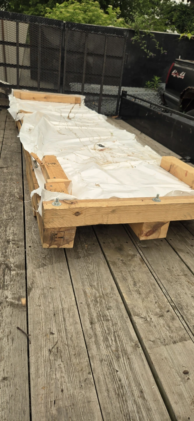 Wooden Crate Packaging 12 feet length