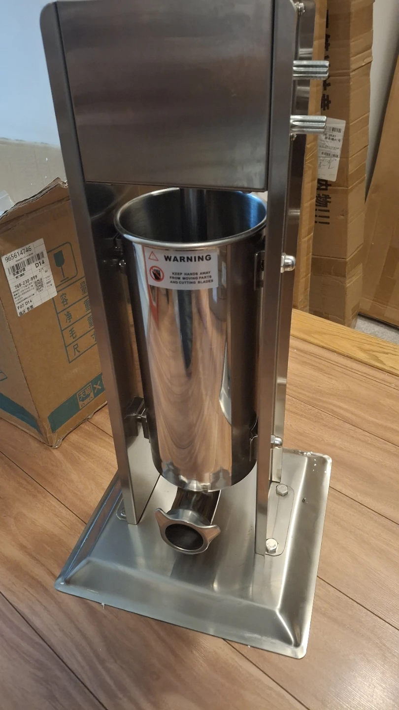 Stainless Steel Sausage Stuffer 5L